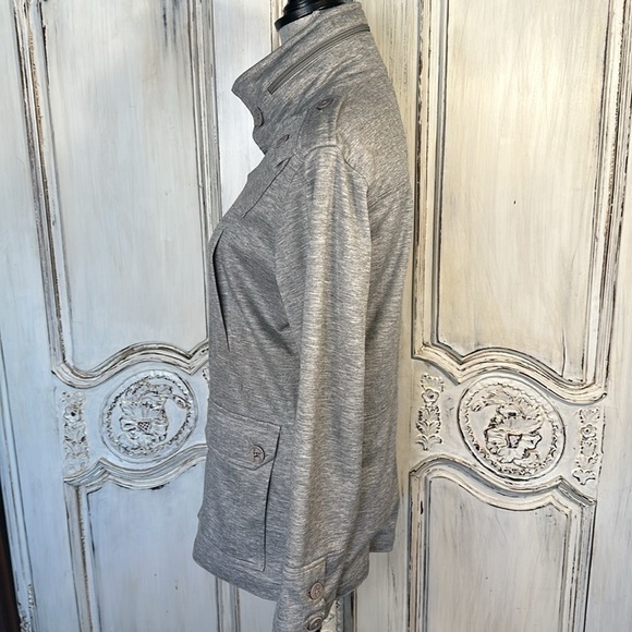 Men’s Kane & Unke Gray Light Knit Jacket Luxury Old Money GQ Statement Size S - Picture 9 of 16